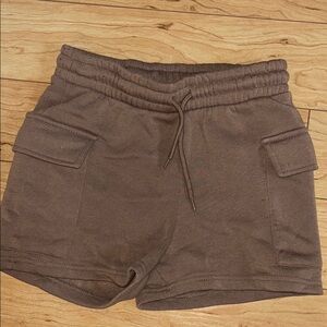 Women's Brown Cargo Shorts